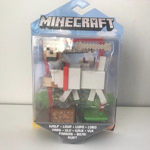 Minecraft Comic Maker White Wolf Action Figure
